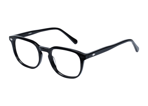 Eyecraft Curv unisex black glass frames