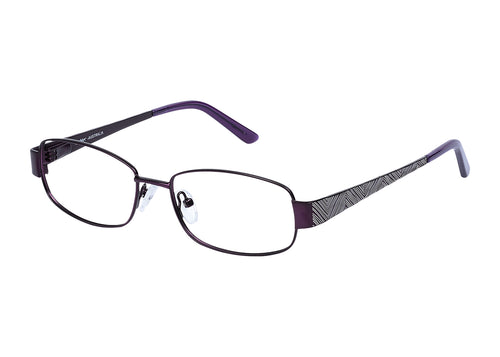 Eyecraft Britney women's purple glass frames