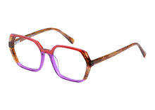 Eyecraft Jodie women&#39;s red purple glass frames
