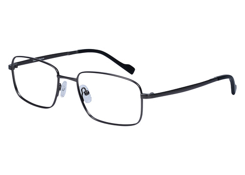 Eyecraft Jarvis men's gunmetal glass frames