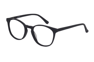 Eyecraft Levi men's black glass frames