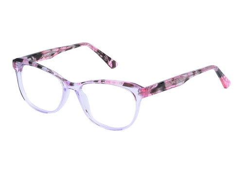 Eyecraft Romy women's purple glass frames