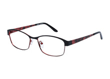 Eyecraft Gypsy women&#39;s black red glass frames
