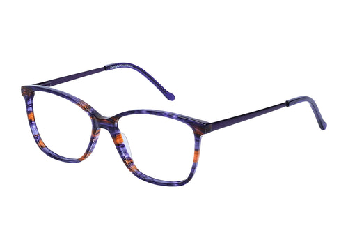 Eyecraft Lakey women's purple glass frames