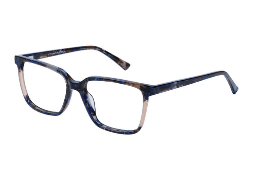 Eyecraft Shimmer women's blue glass frames