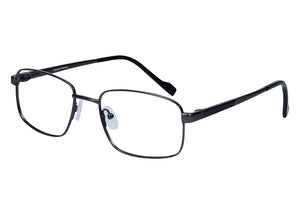 Eyecraft Jaidyn men's gunmetal glass frames