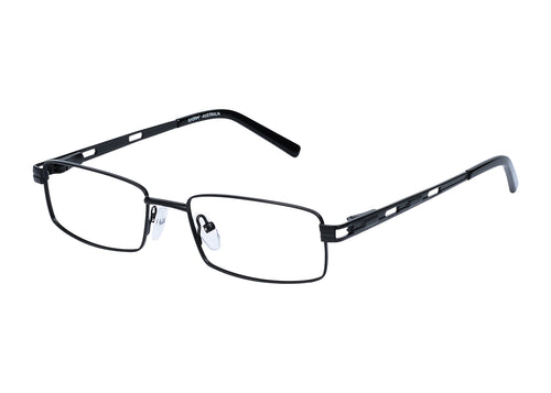 Eyecraft Binge men's black glass frames