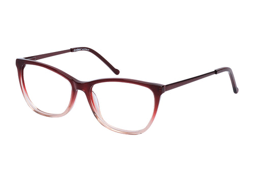 Eyecraft Amity women's burgundy glass frames