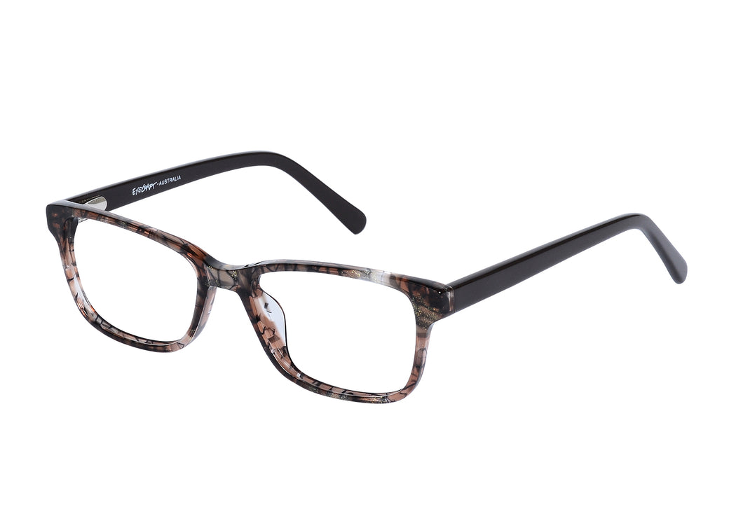 Eyecraft Holly kids' brown glass frames