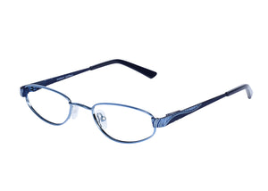 Eyecraft Regina women's blue glass frames