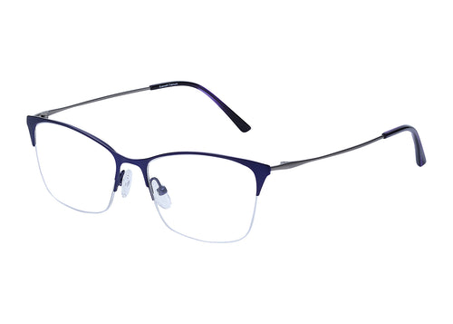 Eyecraft Carolina women's purple glass frames