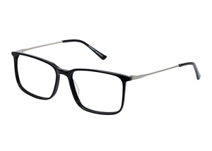 Eyecraft Richard men's black glass frames