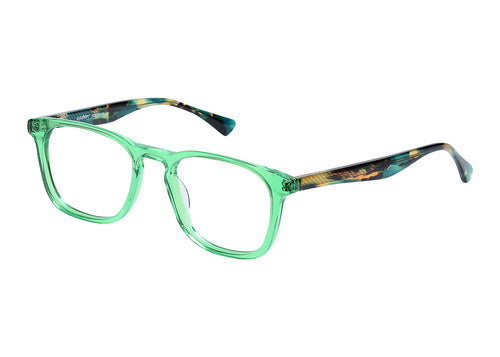 Eyecraft Laine unisex green glass frames