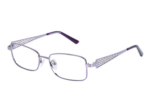 Eyecraft Saskia women's purple glass frames