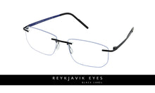 Reykjavik Andres men&#39;s black navy glass frames
