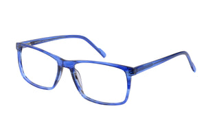 Eyecraft Apollo men's blue glass frames