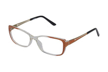 Eyecraft Aspen womens brown glass frames
