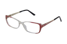 Eyecraft Aspen womens red glass frames
