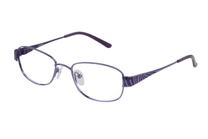 Eyecraft Avoca womens mauve purple glass frames