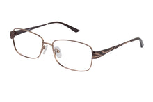 Eyecraft Berrima womens brown glass frames
