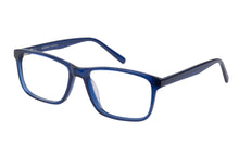 Eyecraft Brooks men&#39;s blue glass frames
