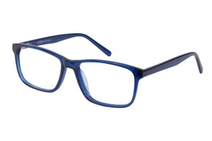 Eyecraft Brooks men's blue glass frames