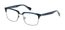 Ben Sherman Regents men&#39;s blue stripe glass frames
