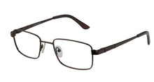 Eyecraft Button men&#39;s brown glass frames
