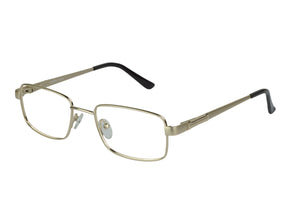 Eyecraft Button men's gold glass frames