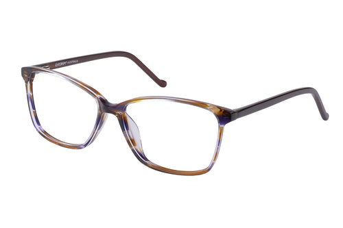 Eyecraft Cali womens brown glass frames