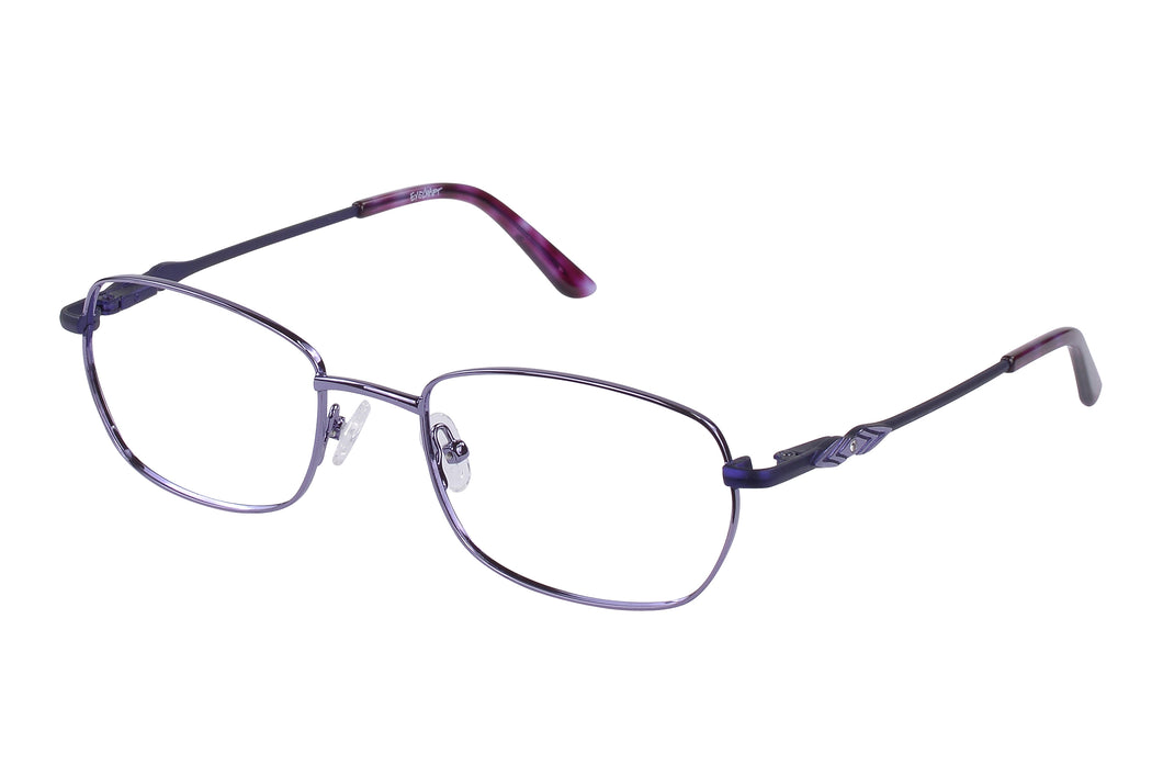 Eyecraft Carrie womens purple glass frames