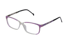 Eyecraft Celeste womens purple glass frames
