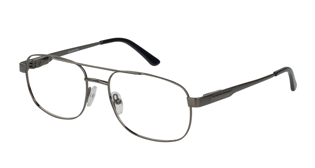 Eyecraft Cobar men's gunmetal glass frames