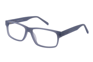 Eyecraft Dodge men's grey glass frames