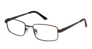 Eyecraft Ducato men's brown glass frames