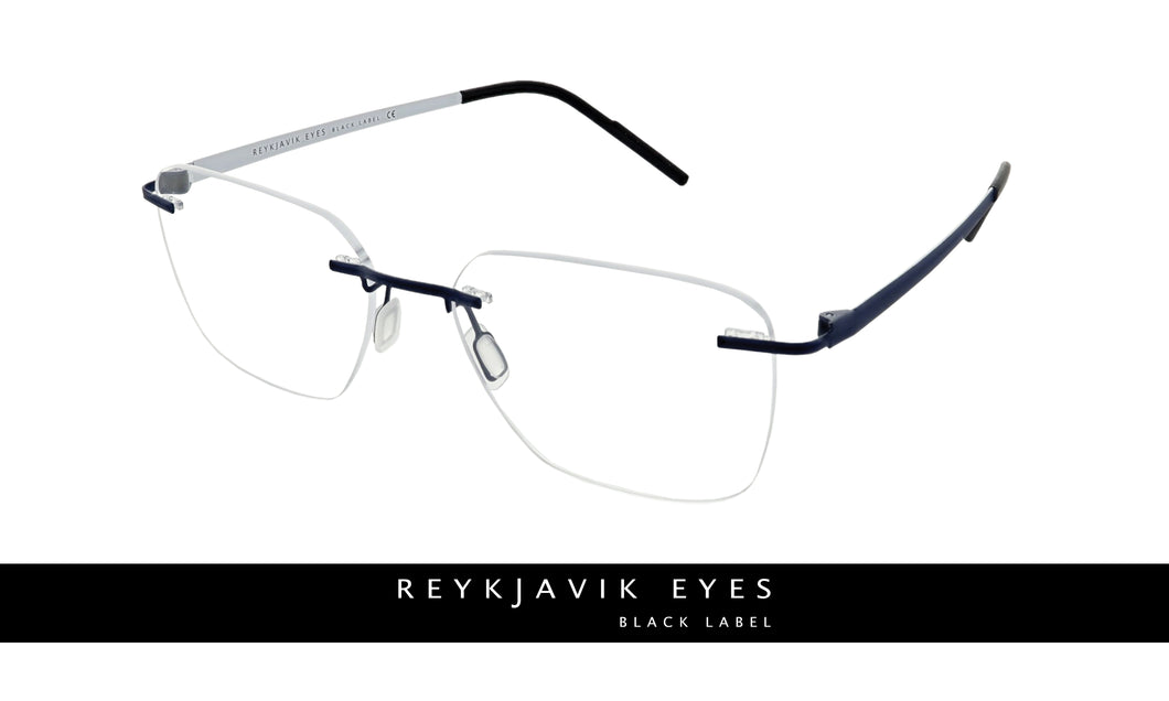 Reykjavik Edvin men's black glass frames