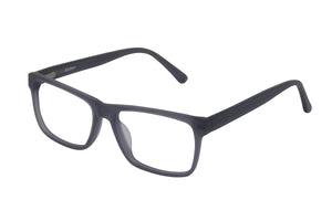 Eyecraft Gopher men's grey glass frames