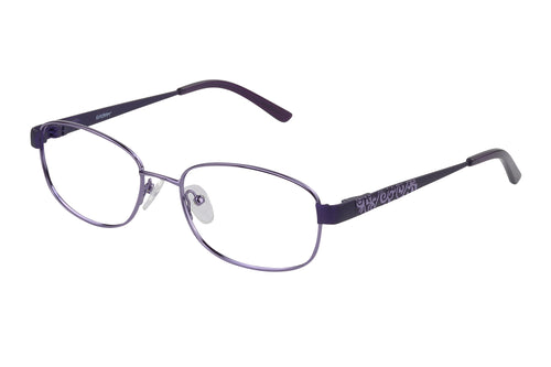Eyecraft Gymple womens purple glass frames