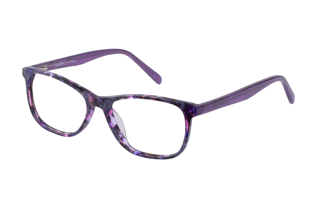 Eyecraft Heidi womens purple glass frames