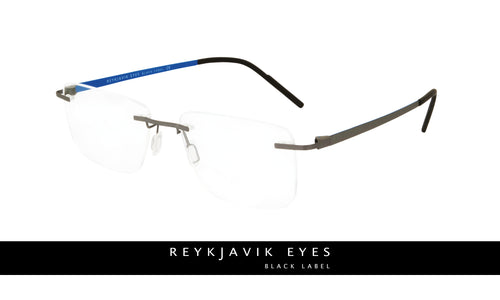 Reykjavik Ivan men's grey glass frames