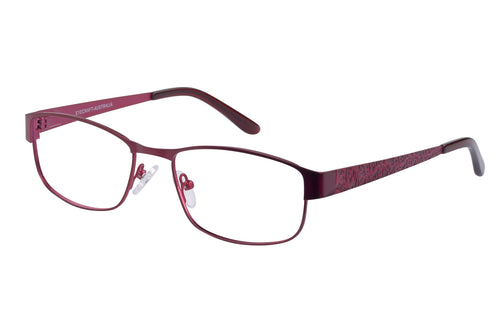 Eyecraft Lola womens red glass frames