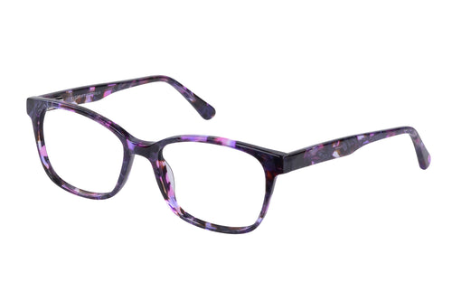 Eyecraft Lulu womens mauve glass frames