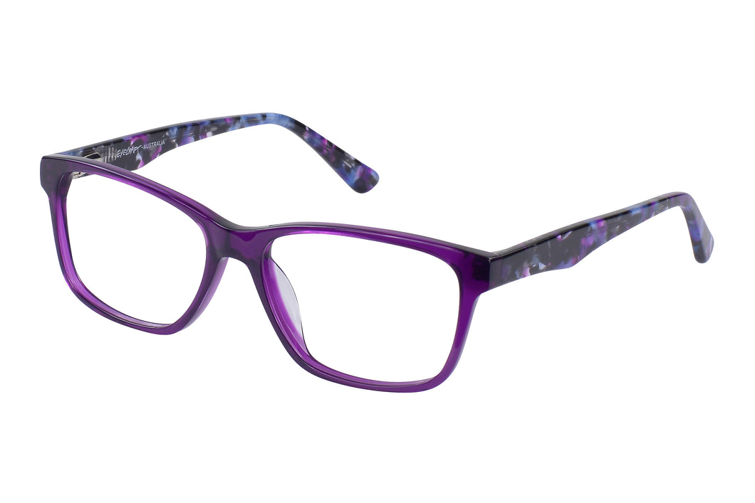 Eyecraft Macy womens purple glass frames