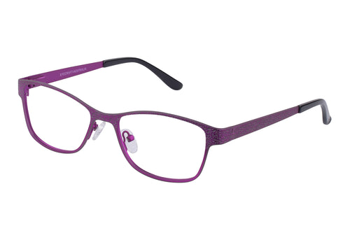 Eyecraft Maggie womens fuschia glass frames