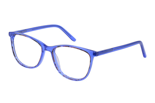 Eyecraft Nova womens blue glass frames