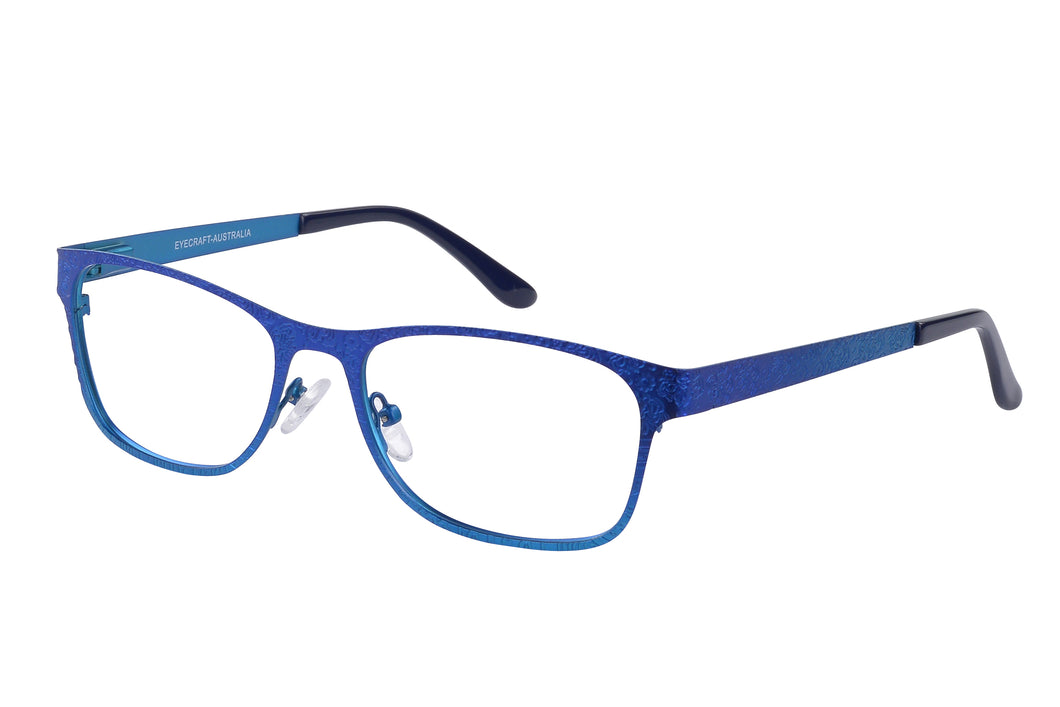 Eyecraft Stella womens blue glass frames