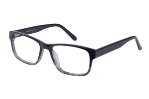 Eyecraft Trenton men's grey glass frames