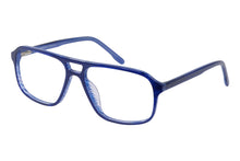 Eyecraft Zeus men&#39;s blue glass frames
