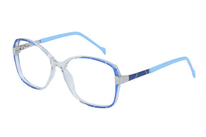 Eyecraft Krystal women's blue glass frames