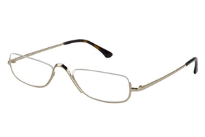 Titanium Lookover unisex gold glass frames